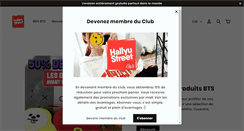 Desktop Screenshot of hallyustreet.com